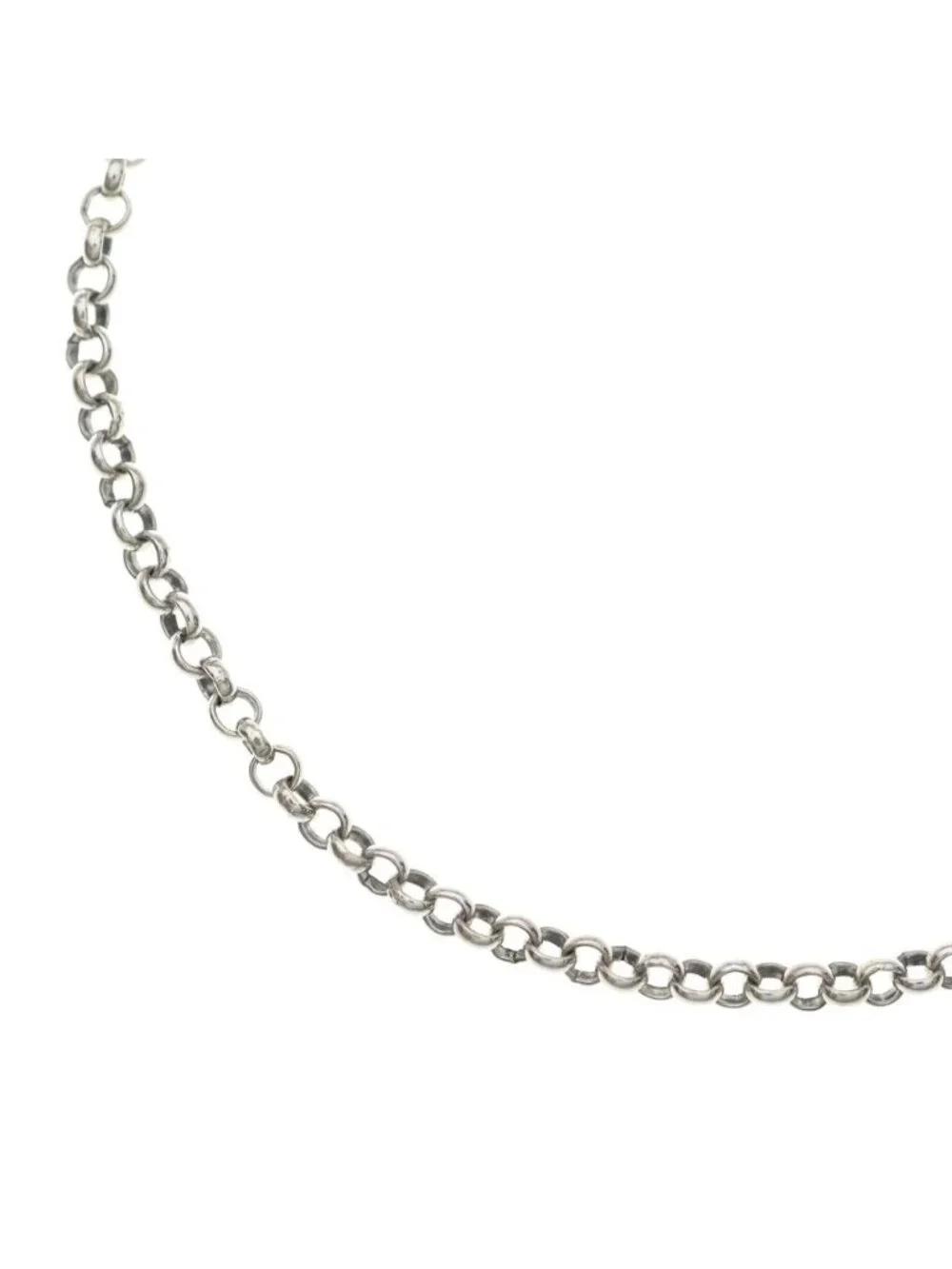 Chrome Hearts Neckchain Roll Chain Necklace Silver